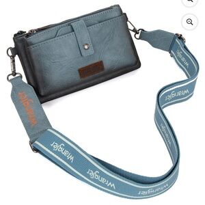 Wrangler Crossbody Wallet Purse